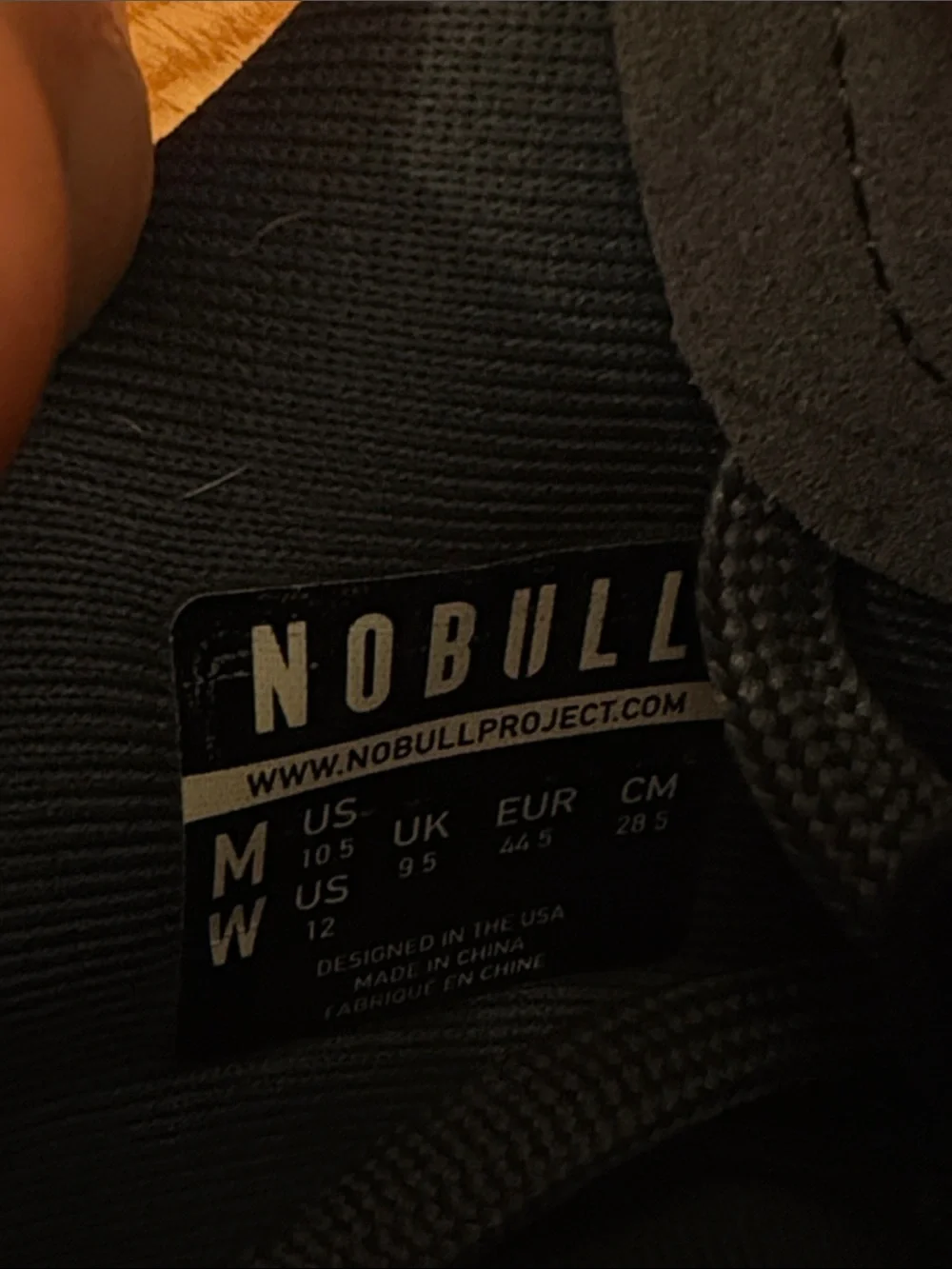 Men’s Nobull Gym shoes 10.5